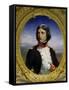 Napoleon Bonaparte (1769-1821) as Lieutenant Colonel of the 1st Battalion of Corsica, 1834-Felix Philippoteaux-Framed Stretched Canvas