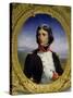 Napoleon Bonaparte (1769-1821) as Lieutenant Colonel of the 1st Battalion of Corsica, 1834-Felix Philippoteaux-Stretched Canvas