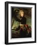 Napoleon Bonaparte 1769-1821 at the Pont d'Arcole-Antoine Jean Gros-Framed Giclee Print