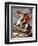 Napoleon Bonaparte, 1769-1821, Emperor of the French, Crossing the Alps-Jacques-Louis David-Framed Premium Giclee Print