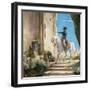 Napoleon Bonaparte (1769-1821) in the Grand Mosque at Cairo-Henri Levy-Framed Giclee Print