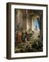 Napoleon Bonaparte (1769-1821) in the Grand Mosque at Cairo-Henri Levy-Framed Giclee Print