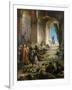 Napoleon Bonaparte (1769-1821) in the Grand Mosque at Cairo-Henri Levy-Framed Giclee Print