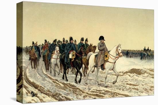 NAPOLEON Bonaparte ' 1814-Jean-Louis Ernest Meissonier-Stretched Canvas