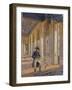 Napoleon Bonaparte Among the Ruins of the Tuileries Palace-null-Framed Giclee Print