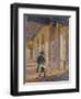 Napoleon Bonaparte Among the Ruins of the Tuileries Palace-null-Framed Giclee Print