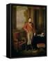 Napoleon Bonaparte as First Consul, 1799-1805-Jean-Baptiste Greuze-Framed Stretched Canvas