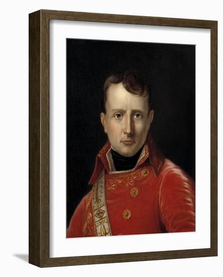 Napoleon Bonaparte as First Consul, c.1803-Joseph-marie Vien The Elder-Framed Giclee Print