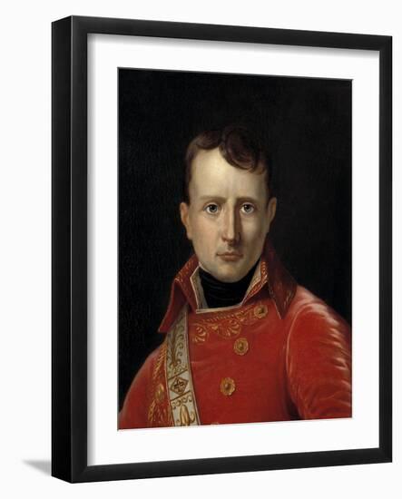 Napoleon Bonaparte as First Consul, c.1803-Joseph-marie Vien The Elder-Framed Giclee Print