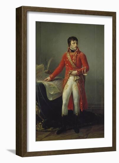 Napoleon Bonaparte as First Consul-Antoine Jean Gros-Framed Giclee Print