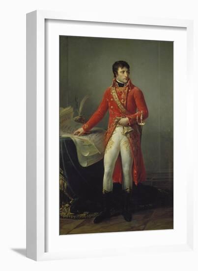 Napoleon Bonaparte as First Consul-Antoine Jean Gros-Framed Giclee Print