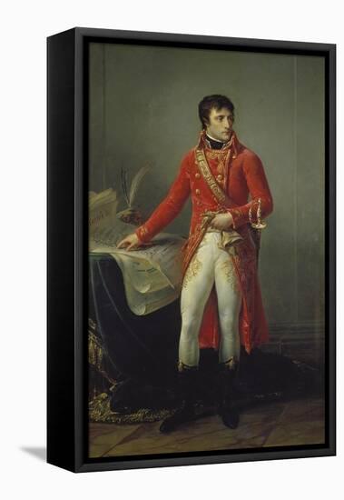 Napoleon Bonaparte as First Consul-Antoine Jean Gros-Framed Stretched Canvas