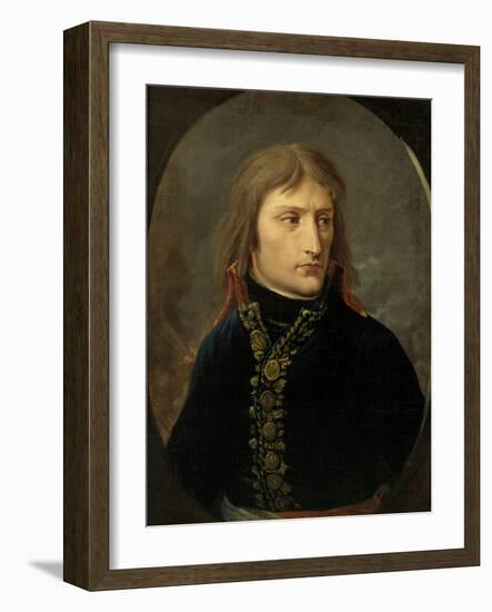 Napoleon Bonaparte as General, c.1796-Baron Louis Albert Bacler D'albe-Framed Giclee Print