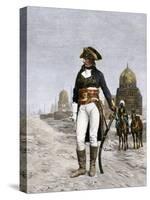 Napoleon Bonaparte at Cairo during His Invasion of Egypt, c.1798-null-Stretched Canvas