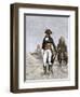 Napoleon Bonaparte at Cairo during His Invasion of Egypt, c.1798-null-Framed Premium Giclee Print