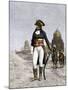 Napoleon Bonaparte at Cairo during His Invasion of Egypt, c.1798-null-Mounted Giclee Print