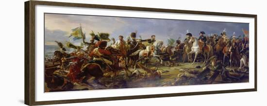 Napoleon Bonaparte at the Battle of Austerlitz-Francois Gerard-Framed Giclee Print