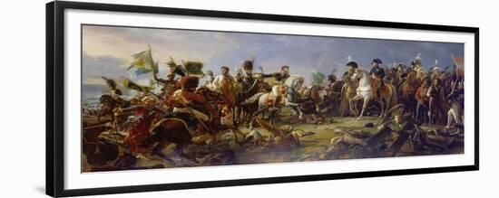 Napoleon Bonaparte at the Battle of Austerlitz-Francois Gerard-Framed Giclee Print