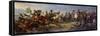 Napoleon Bonaparte at the Battle of Austerlitz-Francois Gerard-Framed Stretched Canvas