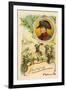 Napoleon Bonaparte at the Bridge of Arcole, 1796-null-Framed Giclee Print