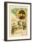 Napoleon Bonaparte at the Bridge of Arcole, 1796-null-Framed Giclee Print