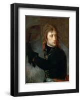 Napoleon Bonaparte at the Pont D'Arcole-Antoine-Jean Gros-Framed Giclee Print