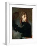 Napoleon Bonaparte at the Pont D'Arcole-Antoine-Jean Gros-Framed Giclee Print