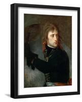 Napoleon Bonaparte at the Pont D'Arcole-Antoine-Jean Gros-Framed Giclee Print