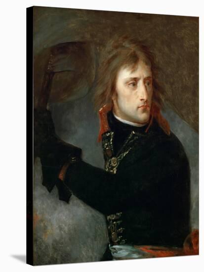 Napoleon Bonaparte at the Pont D'Arcole-Antoine-Jean Gros-Stretched Canvas