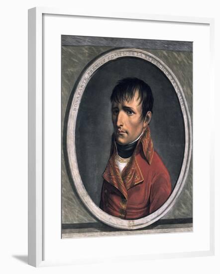 Napoleon Bonaparte, C1800-1820-null-Framed Giclee Print