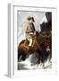 Napoleon Bonaparte Crossing the Alps in 1800-null-Framed Giclee Print