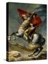 Napoleon Bonaparte Crossing the Grand Saint-Bernard Pass, May 20,1800-Jacques-Louis David-Stretched Canvas