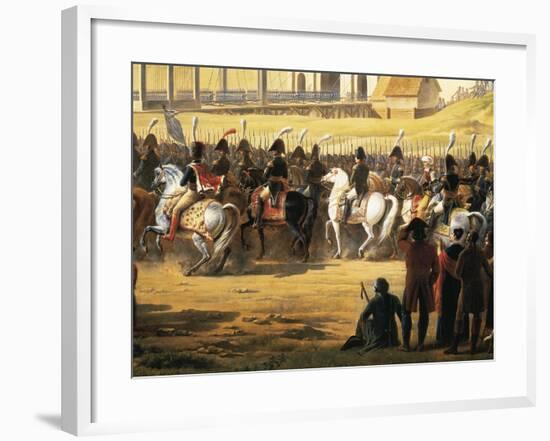 Napoleon Bonaparte Entering Gdansk-null-Framed Giclee Print