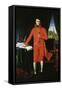 Napoleon Bonaparte First Consul, 1803-1804-Jean-Auguste-Dominique Ingres-Framed Stretched Canvas