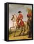 Napoleon Bonaparte First Consul, Reviewing His Troops after the Battle of Marengo, 1802-03-Baron Antoine Jean Gros-Framed Stretched Canvas