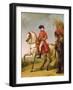 Napoleon Bonaparte First Consul, Reviewing His Troops after the Battle of Marengo, 1802-03-Baron Antoine Jean Gros-Framed Giclee Print