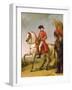 Napoleon Bonaparte First Consul, Reviewing His Troops after the Battle of Marengo, 1802-03-Baron Antoine Jean Gros-Framed Giclee Print
