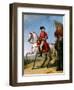 Napoleon Bonaparte, First Consul, Reviewing His Troops after the Battle of Marengo-Antoine-Jean Gros-Framed Giclee Print