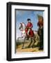 Napoleon Bonaparte, First Consul, Reviewing His Troops after the Battle of Marengo-Antoine-Jean Gros-Framed Giclee Print