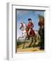 Napoleon Bonaparte, First Consul, Reviewing His Troops after the Battle of Marengo-Antoine-Jean Gros-Framed Giclee Print