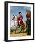 Napoleon Bonaparte, First Consul, Reviewing His Troops after the Battle of Marengo-Antoine-Jean Gros-Framed Giclee Print