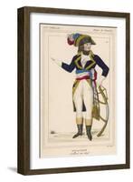 Napoleon Bonaparte, French Emperor Dressed as General-In-Chief of the Italian Army-null-Framed Art Print