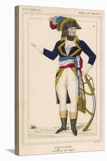 Napoleon Bonaparte, French Emperor Dressed as General-In-Chief of the Italian Army-null-Stretched Canvas