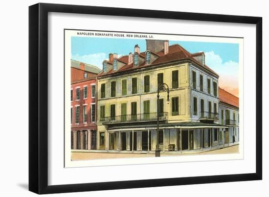 Napoleon Bonaparte House, New Orleans, Louisiana-null-Framed Art Print