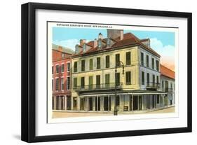 Napoleon Bonaparte House, New Orleans, Louisiana-null-Framed Art Print