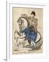 Napoleon Bonaparte I on His Horse-M.s. Kett-Framed Art Print