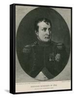 Napoleon Bonaparte in 1809-null-Framed Stretched Canvas