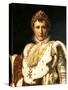 Napoleon Bonaparte in Emperor's Rodes-Francois Gerard-Stretched Canvas