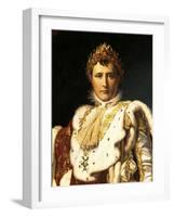 Napoleon Bonaparte in Emperor's Rodes-Francois Gerard-Framed Giclee Print