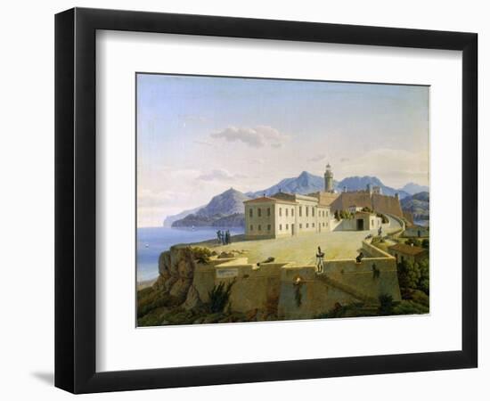 Napoleon Bonaparte in Portoferraio, 1814-Leo Von Klenze-Framed Giclee Print